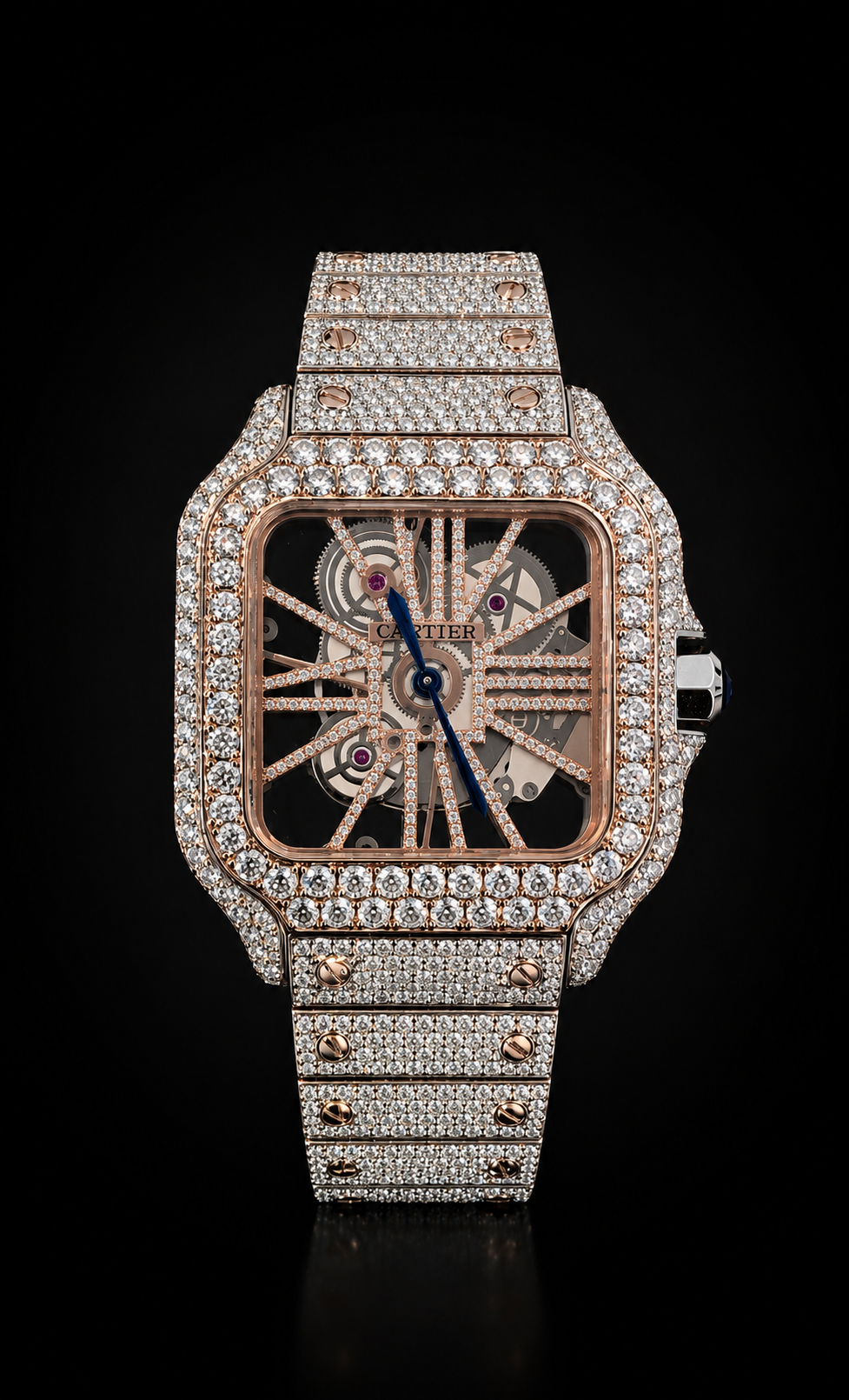 Cartier Santos, Two-Tone, VVS